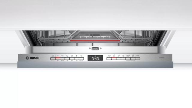 Съдомиялна Bosch SMV4HCX40E SER4 Dishwasher fully integrated, D, 9,5l, 14ps, 6p/4o, 46dB, Silence 43dB, 3rd drawer, Rackmatic, HC