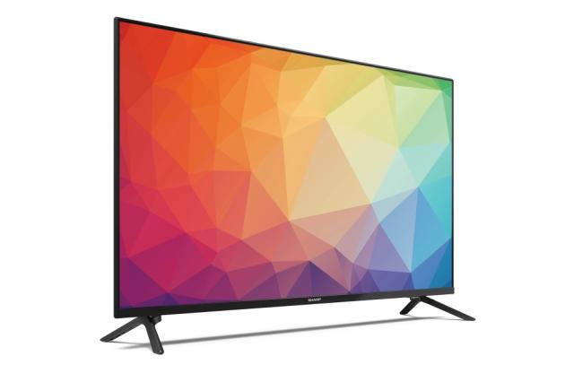 Телевизор Sharp 40FG2EA, 40" LED Android TV, FULL HD 1920x1080 Frameless, DVB-T/T2/C/S/S2, Active Motion 400, Speaker 2x6W, Dolby Digital, DTS HD, Google Assistant, Chromecast Built-in, 2xHDMI, 3.5mm Headphone jack / line-out, CI+, USB, Wi-Fi, Blueto
