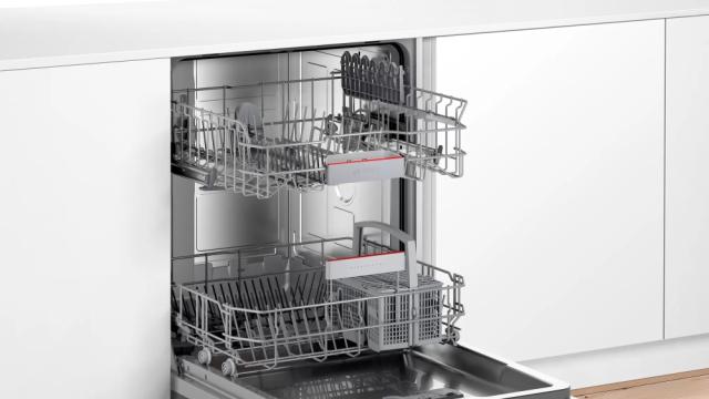 Съдомиялна Bosch SMV4HTX37E SER4 Dishwasher fully integrated, E, Polinox, 9,5l, 12ps, 6p/4o, 44dB, Silence 42dB, Rackmatic, HC