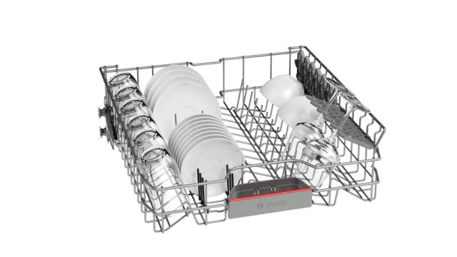 Съдомиялна Bosch SMV4HTX37E SER4 Dishwasher fully integrated, E, Polinox, 9,5l, 12ps, 6p/4o, 44dB, Silence 42dB, Rackmatic, HC