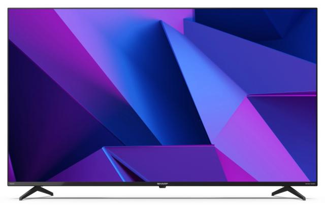 Телевизор Sharp 50FN2EA, 50" LED  Android TV, 4K Ultra HD 3840x2160 Frameless, 1 000 000:1, DVB-T/T2/C/S/S2, Active Motion 800, HARMAN/KARDON, HDR10, Dolby Digital, Dolby Vision, DTS:X, Google Assistant, Chromecast Built-in, 2xHDMI 2.1, SD card reade