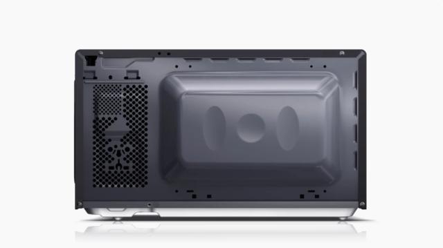 Микровълнова печка Sharp YC-MG01E-B, Manual control, Built-in microwave grill, Grill Power: 1000W, Cavity Material -steel, 20l, 800 W, Defrost, Black door, Cabinet Colour: Black