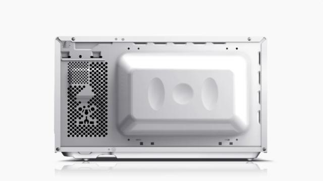 Микровълнова печка Sharp YC-MG01E-W, Manual control, Built-in microwave grill, Grill Power: 1000W, Cavity Material -steel, 20l, 800 W, White/Black door, Defrost, Cabinet Colour: White