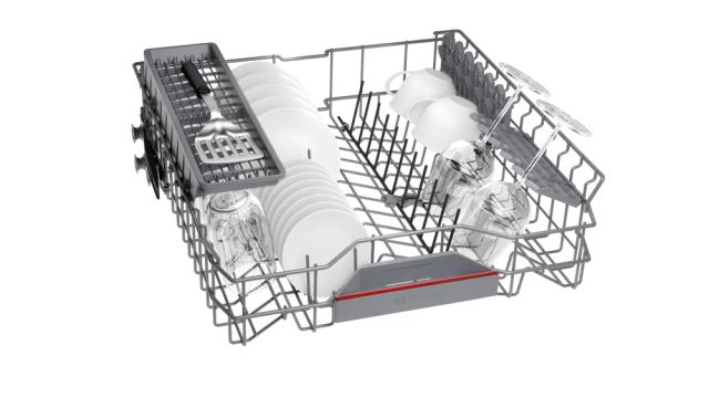 Съдомиялна Bosch SMV4HAX40E SER4 Dishwasher fully integrated, D, 9,5l, 13ps, 6p/4o, 46dB, Silence 44dB, Rackmatic, HC