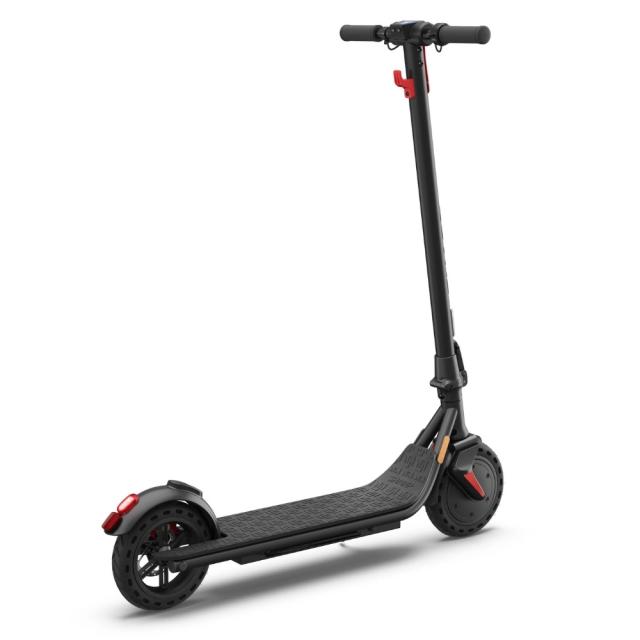 Електрически скутер Sharp Electric Scooter, Range per charge: 25 km, LED Display, USB Charging Port, Bluetooth, IPX4 certification, Wheel size: 8.5", Dual brake systems, Wooden illuminated deck, Max load: 120 kg, Black