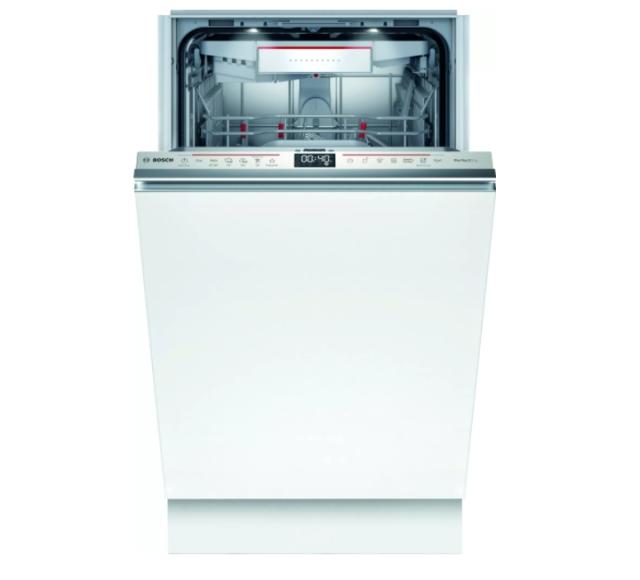 Съдомиялна Bosch SPV6ZMX23E SER6 Dishwasher fully integrated 45cm, C, Zeolith, 9,5l, 10ps, 6p/4o, 43dB, Silence 41dB, 3rd drawer, TimeLight, interior light, HC