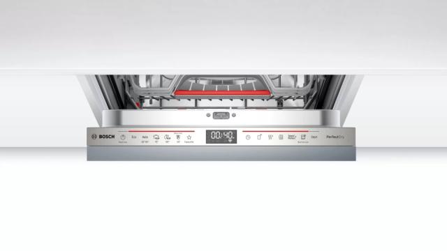 Съдомиялна Bosch SPV6ZMX23E SER6 Dishwasher fully integrated 45cm, C, Zeolith, 9,5l, 10ps, 6p/4o, 43dB, Silence 41dB, 3rd drawer, TimeLight, interior light, HC
