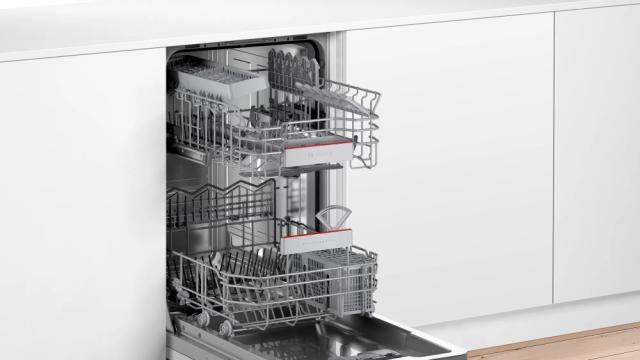 Съдомиялна Bosch SPV4EKX20E SER4 Dishwasher fully integrated 45cm D, EcoDrying, 8,5l, 9ps, 6p/4o, 45dB, Silence 42dB, Rackmatic, HC