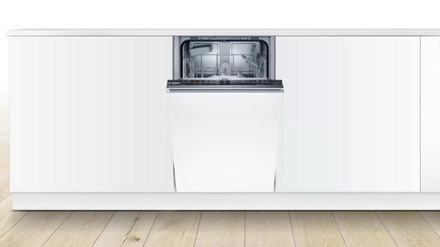 Съдомиялна Bosch SPV2IKX10E SER2 Dishwasher fully integrated 45cm, F, 9,5l, 9ps, 5p/3o, 48dB, Auto program, display, HC