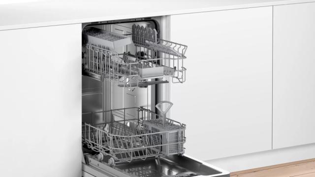 Съдомиялна Bosch SPV2IKX10E SER2 Dishwasher fully integrated 45cm, F, 9,5l, 9ps, 5p/3o, 48dB, Auto program, display, HC