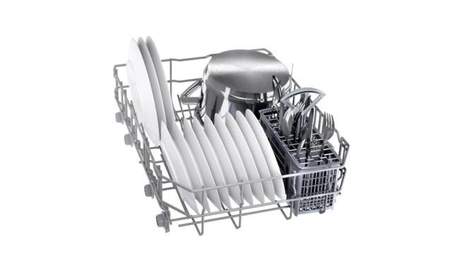 Съдомиялна Bosch SPV2IKX10E SER2 Dishwasher fully integrated 45cm, F, 9,5l, 9ps, 5p/3o, 48dB, Auto program, display, HC