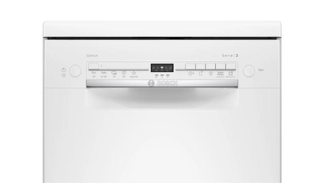 Съдомиялна Bosch SPS2IKW04E SER2 Free-standing dishwasher 45cm F, 9,5l, 9ps, 5p/3o, 48dB, display, white, HC