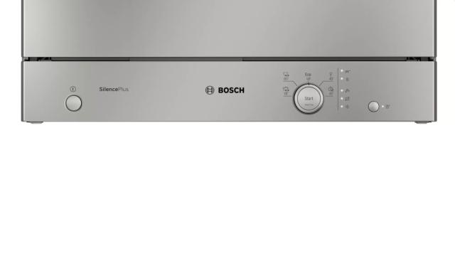 Съдомиялна Bosch SKS51E38EU SER2; Economy; Compact dishwasher F, Polinox, 6 place settings, 8l, 49dB, silver inox painted, Glass