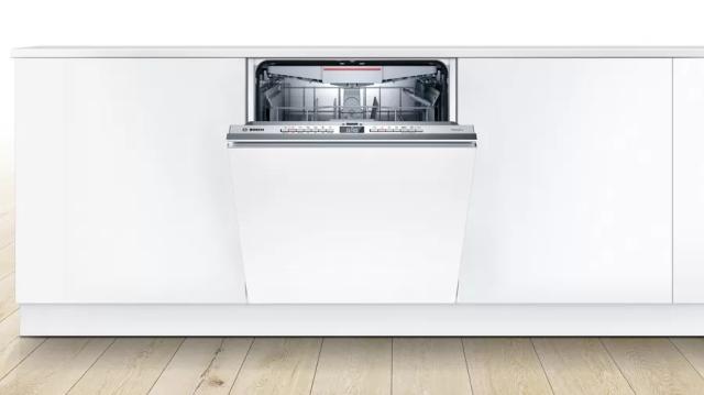 Съдомиялна Bosch SMD6TCX00E SER6, Dishwasher fully integrated, A, Zeolith, EcoDrying, 9,5 l, 14 ps, 6p/5o, 44 dB(B), Silence 42 dB, OpenAssist, display, 3rd drawer, HC