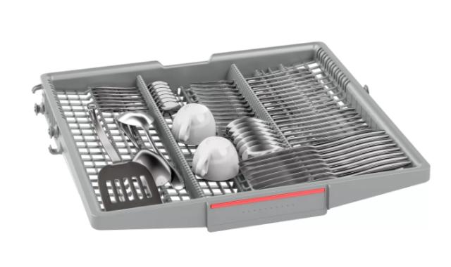Съдомиялна Bosch SHH4HCX48E, SER4, Dishwasher fully integrated, D, 865 mm height, 9,5 l, 14 ps, 6p/4o, 44 dB(B), Silence 41 dB, 3rd drawer, VarioHinge, GapIllumination