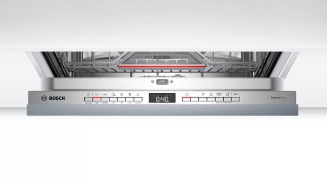 Съдомиялна Bosch SHH4HCX48E, SER4, Dishwasher fully integrated, D, 865 mm height, 9,5 l, 14 ps, 6p/4o, 44 dB(B), Silence 41 dB, 3rd drawer, VarioHinge, GapIllumination