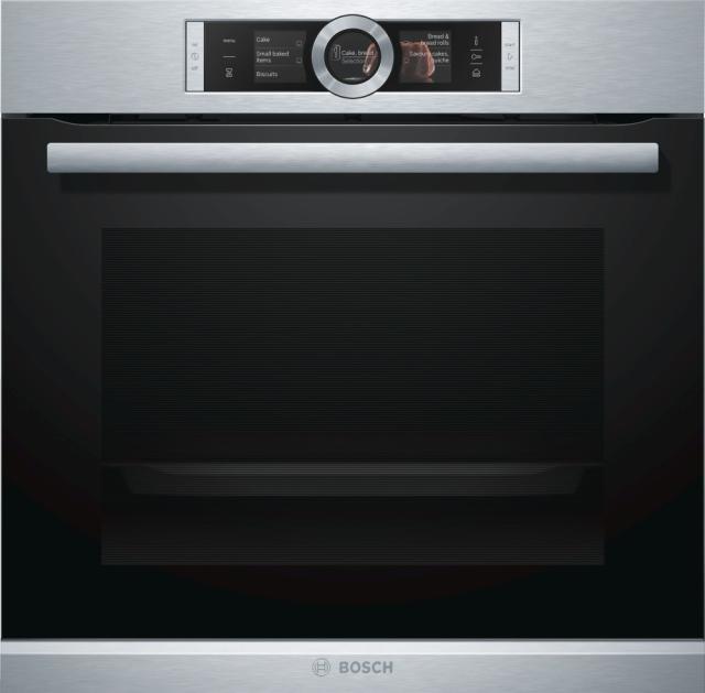 Фурна Bosch HSG636ES1, Built-in oven 4D HotAir, combined with steam, PerfectBake, PerfectRoast