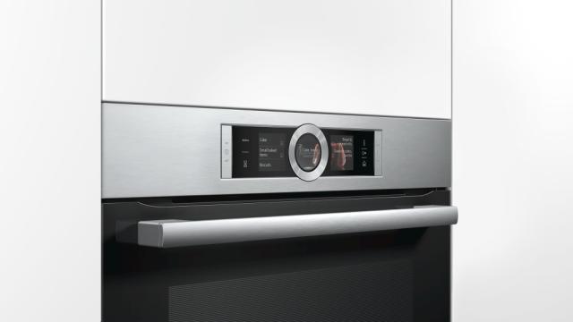 Фурна Bosch HSG636ES1, Built-in oven 4D HotAir, combined with steam, PerfectBake, PerfectRoast