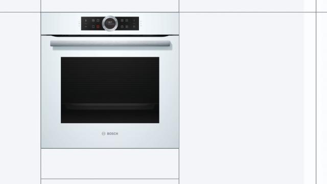 Фурна Bosch HBG675BW1, Built-in oven 4D HotAir, pyrolysis