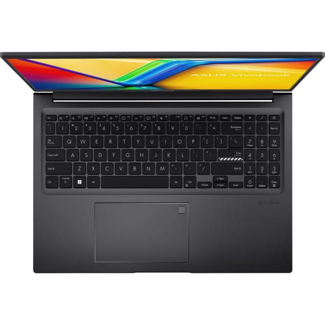 Лаптоп Asus Vivobook 16 X1605ZA-MB321,Intel  i3-1215U 1.2 GHz (10M Cache, up to 4.4 GHz, 6 cores), 16" WUXGA (1920 x 1200) 16:10 ,DDR4 8GB  on BD),512G PCIEG3 SSD, No OS,Indie Black
