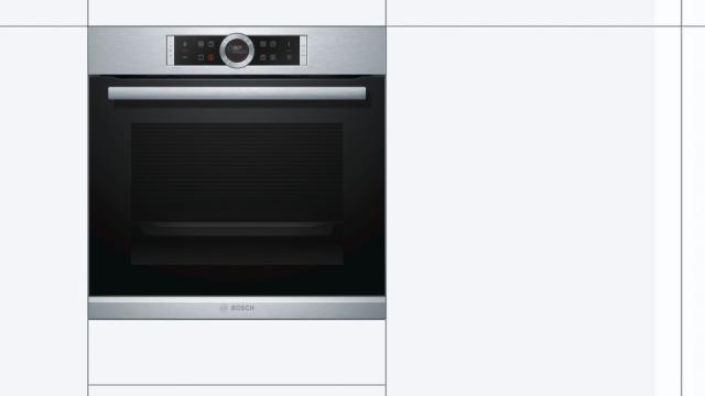 Фурна Bosch HBG675BS1, Built-in oven 4D HotAir, pyrolysis