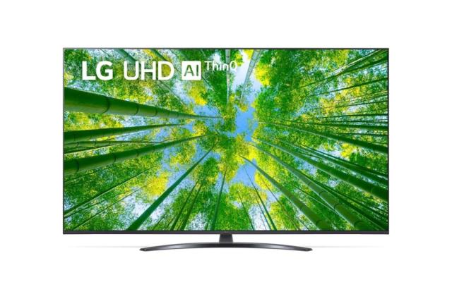Телевизор LG 65UQ81003LB, 65" 4K UltraHD TV 3840 x 2160, DVB-T2/C/S2, webOS Smart TV, ThinQ AI, A5 Gen5 AI-protsessor, WiFi 802.11ac, HDR10 pro, HLG,  ALLM / HGiG, AI Sound, Voice Controll, Miracast / AirPlay 2,  HDMI, CI, LAN, USB, Bluetooth, 2 pole