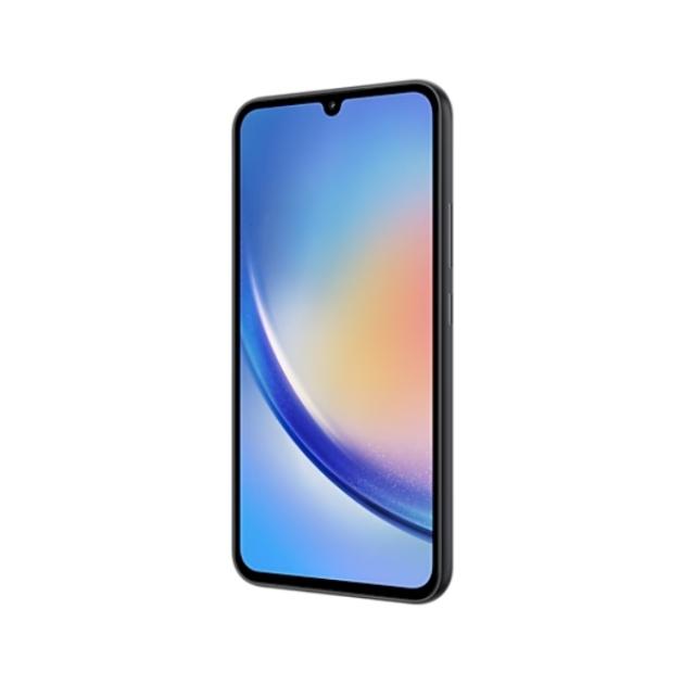 Мобилен телефон Samsung SM-A346 GALAXY A34 5G 256 GB, Octa-Core (2x2.6 GHz, 6x2.0 GHz), 8 GB RAM, 6.6" 1080x2340 120 Hz, 48.0 MP + 8.0 MP + 5.0 MP + 13.0 Selfie, 5000 mAh, Dual SIM, Black