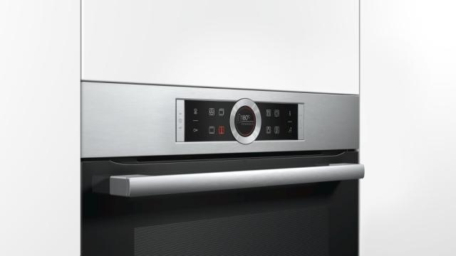 Фурна Bosch HBG655BS1, Built-in oven 4D HotAir, EcoClean - full