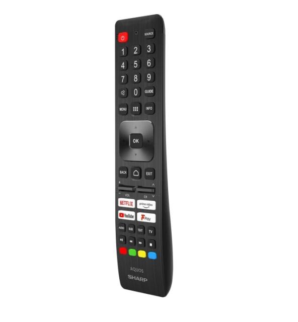 Телевизор Sharp 55FL1EA, 55" LED  Android TV, 4K Ultra HD 3840x2160 Frameless, 1 000 000:1, DVB-T/T2/C/S/S2, Active Motion 600, 2x10W (6 ohm), HDR10, Dolby Digital, Dolby Vision, DTS:X, Google Assistant, Chromecast Built-in, 2xHDMI 2.1, SD card reade
