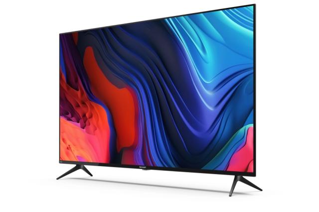 Телевизор Sharp 55FL1EA, 55" LED  Android TV, 4K Ultra HD 3840x2160 Frameless, 1 000 000:1, DVB-T/T2/C/S/S2, Active Motion 600, 2x10W (6 ohm), HDR10, Dolby Digital, Dolby Vision, DTS:X, Google Assistant, Chromecast Built-in, 2xHDMI 2.1, SD card reade