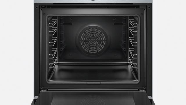 Фурна Bosch HBG676ES6 , Built-in oven 4D HotAir, PerfectBake sensor and PerfectRoast thermometer, Home Connect, TFT control dispey, DishAssist, Pyrolysis, 71l, inox