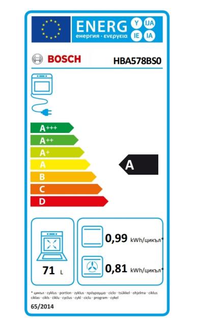 Фурна Bosch HBA578BS0, Oven pyro, AutoPilot 30