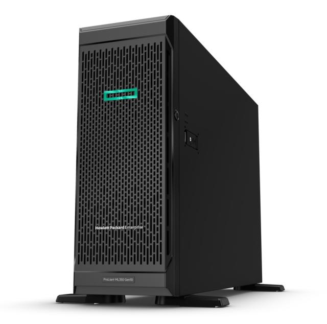 Сървър HPE ML350 G10, Xeon 4208, 16GB-R, P408i-a, 8SFF, 1x800W RPS + MS WS22 16C Std ROK EU SW