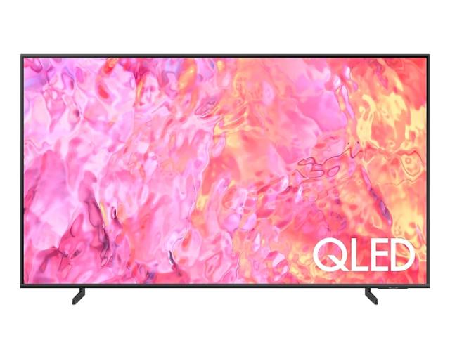 Телевизор Samsung 50" 50Q60C 4K QLED FLAT, SMART, Quantum HDR, HDR 10+, Motion Xcelerator, Q-Symphony, Wireless, Network, PIP, Bluetooth 5.2, 3xHDMI, 2xUSB, Black