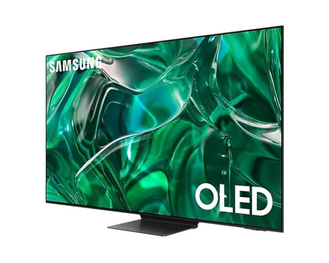 Телевизор Samsung 55" QE55S95C 4K Ultra HD QD-OLED SMART TV, 144 Hz, Quantum HDR, HDR10+, Motion Xcelerator Turbo Pro, Dolby Atmos, Q-Symphony, One Connect Box, WiFi 5, Bluetooth 5.2, 4xHDMI, 3xUSB, Titan Black