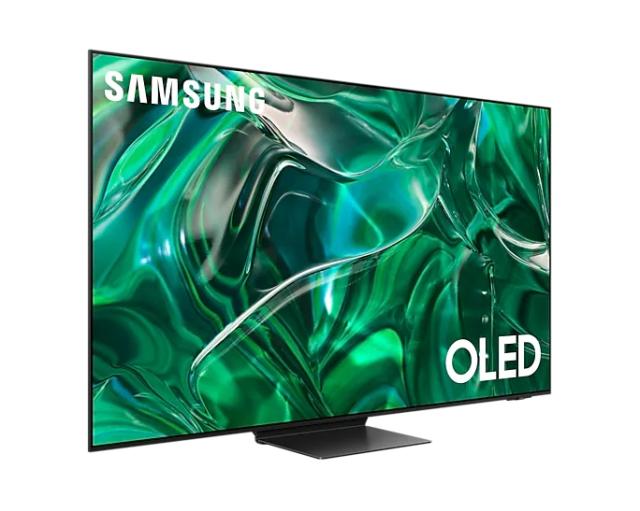 Телевизор Samsung 55" QE55S95C 4K Ultra HD QD-OLED SMART TV, 144 Hz, Quantum HDR, HDR10+, Motion Xcelerator Turbo Pro, Dolby Atmos, Q-Symphony, One Connect Box, WiFi 5, Bluetooth 5.2, 4xHDMI, 3xUSB, Titan Black