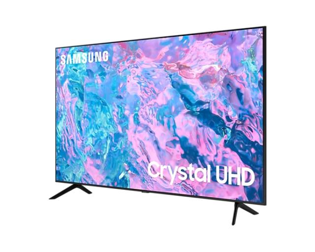Телевизор Samsung 55" 55CU7172 4K UHD LED TV, SMART, 4K, HDR 10+, Dolby Digital Plus , Q-Symphony, 3xHDMI, USB, WiFi 5, Bluetooth 5.2, Tizen, Black