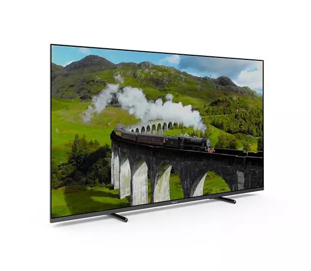 Телевизор Philips 50PUS7608/12, 50" UHD DLED, 3840 x 2160, DVB-T/T2/T2-HD/C/S/S2, Pixel Precise Ultra HD, HDR+, HLG, Smart TV with new OS, Dolby Vision, Atmos HDMI, VRR, 2* USB, Cl+, 802.11n, Lan, 20W RMS, Black
