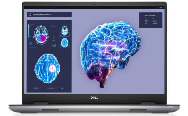 Лаптоп Dell Precision 7680, Intel Core i7-13850HX (30MB, 20 Cores (8P+12E) up to 5.3GHz), 16" FHD+ (1920x1200), WVA AG 500 nits, IR Cam, 32GB, 1x32GB 5600MT/s CAMM, 1TB M.2 PCIe x4 NVMe, NVIDIA RTX 3500 Ada 12GB GDDR6, Wi-Fi 6E, BT, FPR, Backlit, Win