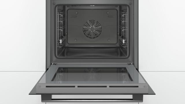 Фурна Bosch HBA534EB0, Oven ecoClean back, 1 level rails, Black