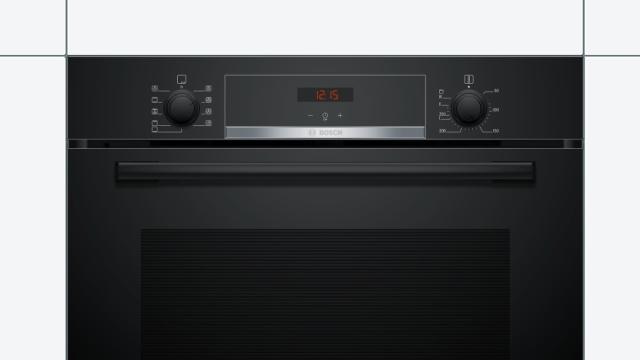 Фурна Bosch HBA534EB0, Oven ecoClean back, 1 level rails, Black