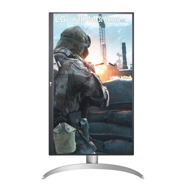 Монитор LG 27UP650P-W, 27" UHD 4K IPS AG, DCI-P3 95%, Cinema Screen, 5ms, 1200:1, Mega DFC, 400 cd/m2, 3840x2160, AMD FreeSync, HDR 10, VESA Display HDR 400, HDMI, DisplayPort, FreeSync, Headphone out, Height Adjustable, Pivot Tilt, Reader Mode, Blac