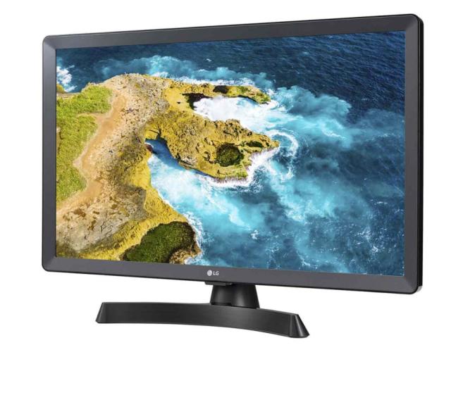 Монитор LG 28TQ515S-PZ, 28.0" WVA, LED non Glare, Smart webOS 22, TV Tuner DVB-T2/C /S2, 1000:1, Mega DFC, 250cd, 1366x768, Wi-Fi, LAN, AirPlay, WiDi, Miracast, HDMI, CI Slot, USB 2.0, Optical Out, AI Sound, Speaker 5W, Black