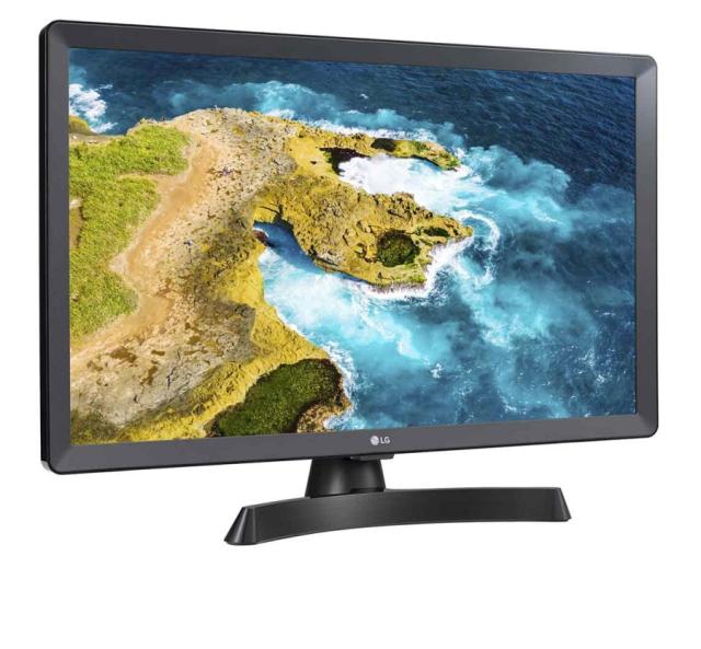 Монитор LG 28TQ515S-PZ, 28.0" WVA, LED non Glare, Smart webOS 22, TV Tuner DVB-T2/C /S2, 1000:1, Mega DFC, 250cd, 1366x768, Wi-Fi, LAN, AirPlay, WiDi, Miracast, HDMI, CI Slot, USB 2.0, Optical Out, AI Sound, Speaker 5W, Black