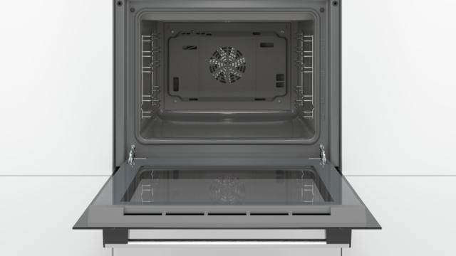 Фурна Bosch HBF154BS0, Built-in oven 3D HotAir, EcoClean Direct, 66l