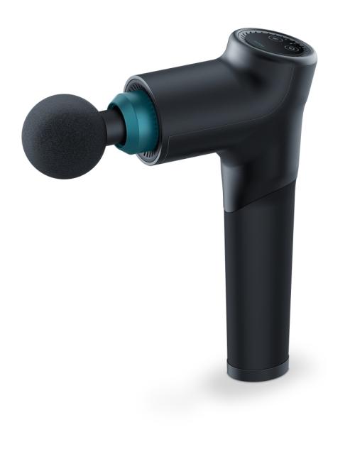 Масажор BEURER MG 185 deep tissue massager, 9 intensity levels & 3 massage programmes, 5 massage attachments, Lithium-ion battery up to 5.5h of use, storage case