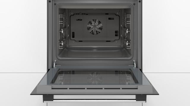 Фурна Bosch HBF154YS0, Built-in oven 3D HotAir, EcoClean Direct, 66l, inox
