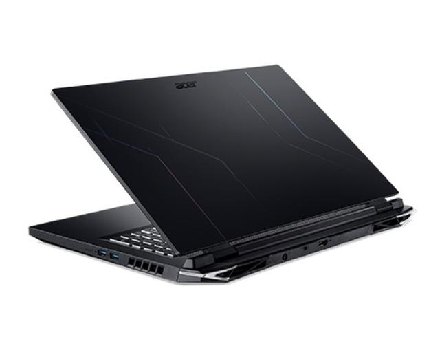 Лаптоп Acer Nitro 5, AN517-55-76EG, Core i7-12700H(3.50GHz up to 4.70GHz, 24MB), 17.3” FHD (1920x1080) IPS, 144Hz, 8GB DDR5 (1 slot free), 1024GB PCIe SSD, RTX 4050 6GB GDDR6, Wi-Fi 6ax, BT 5.1, HD Mic&Cam, RGB Backlit KB, Linux, Black