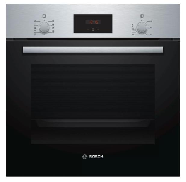 Фурна Bosch HBF134ES1, SER2, Built-in oven 3D HotAir, EcoClean Direct, 66 l, Inox