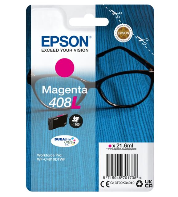 Консуматив Epson 408L Spectacles DURABrite Ultra Single Magenta Ink